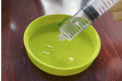 如何清洁用于环氧树脂的注射器？