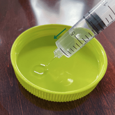 如何清洁用于环氧树脂的注射器？