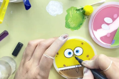 如何制作海绵宝宝和帕特里克过山车树脂垫