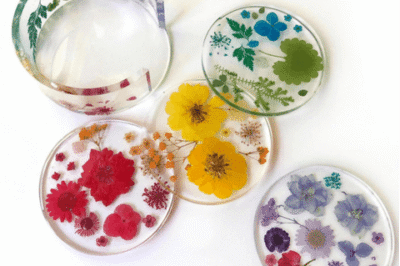 如何在树脂中保存花朵？