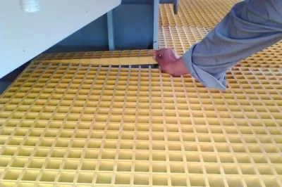 哪种方法对于修复或更换玻璃钢格栅盖板的防滑纹理最有效？