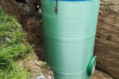 玻璃钢提升泵站结构特性