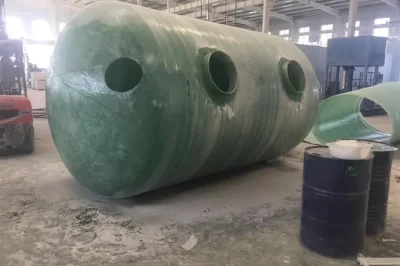 玻璃钢化粪池井筒做法