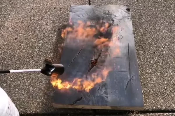 树脂用打火机烧能燃起来吗