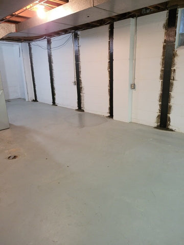 碳纤维与钢工字梁在地下室墙体修复中的应用