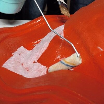 手工铺层的表面准备