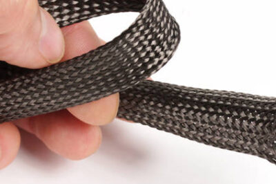 20 毫米 318 克 3k 轻质编织碳纤维套管