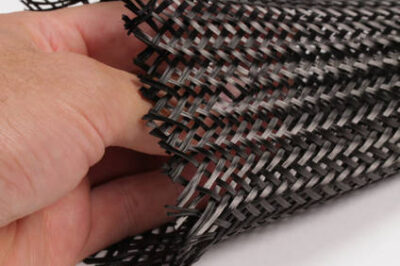 80 毫米 430 克 6k 中量级编织碳纤维套管