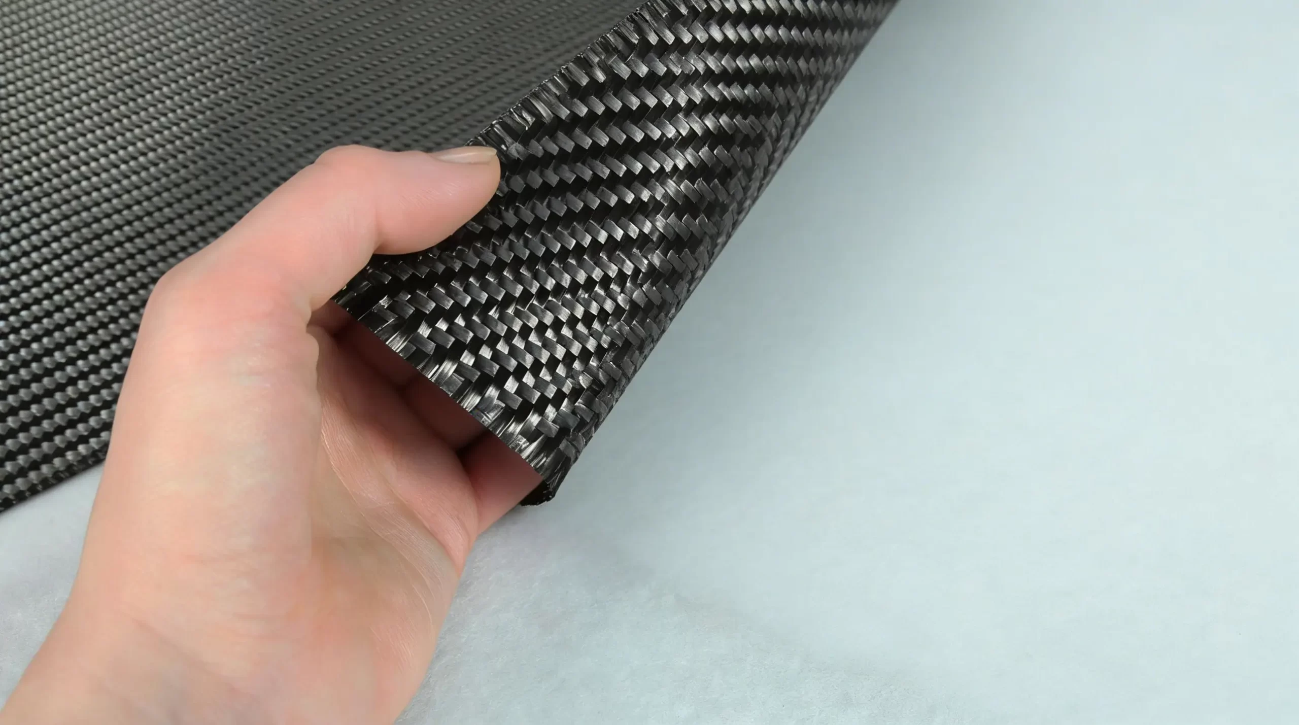 650克 2x2斜纹碳布 12k 碳纤维布