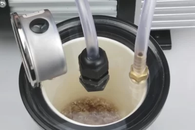 混合树脂能放入真空室脱气抽泡并同步固化吗？