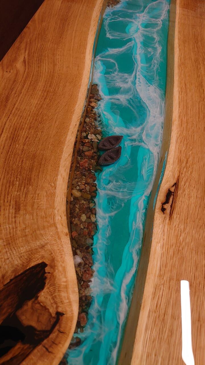 环氧树脂桌面制作技巧 (解决鱼眼针孔缩孔问题)