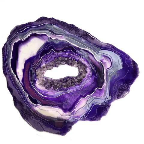 环氧树脂晶洞制作教程（树脂仿水晶洞手工制作方法）