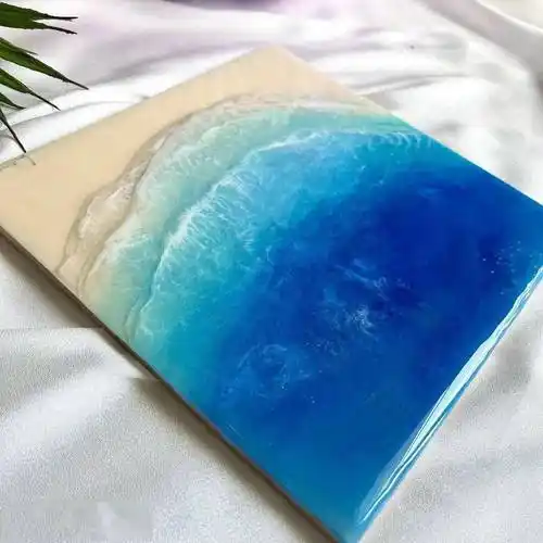 环氧树脂制作海浪效果 (树脂海洋画手工制作方法)