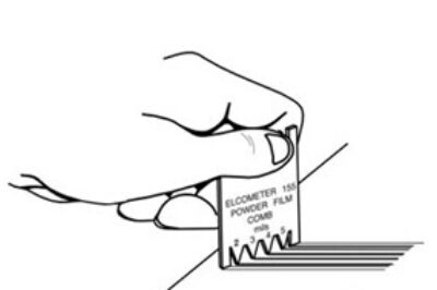 胶衣卡尺（湿膜梳）使用指南