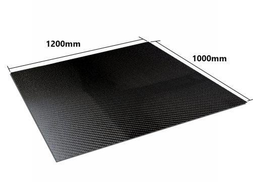 碳纤维板 (1mm 全碳板材表面应用)