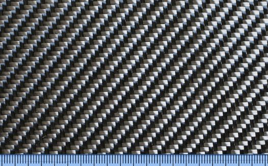 245 克斜纹编织碳纤维布 (1.25 米宽斜纹碳纤维布应用特性)